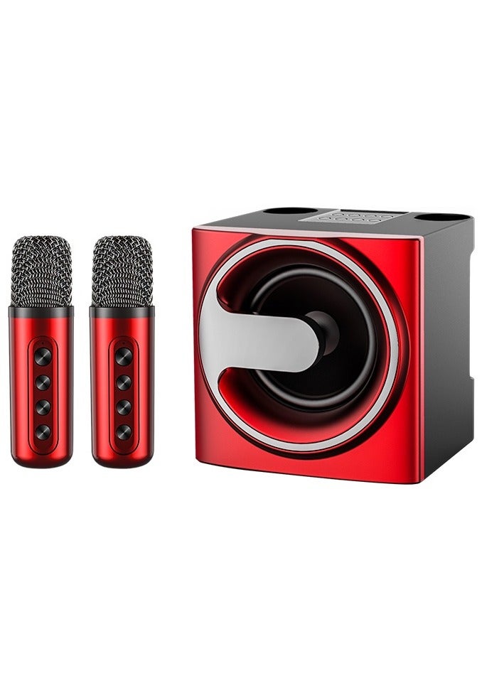 YS-207 Portable Bluetooth Speaker with 2 Microphones…