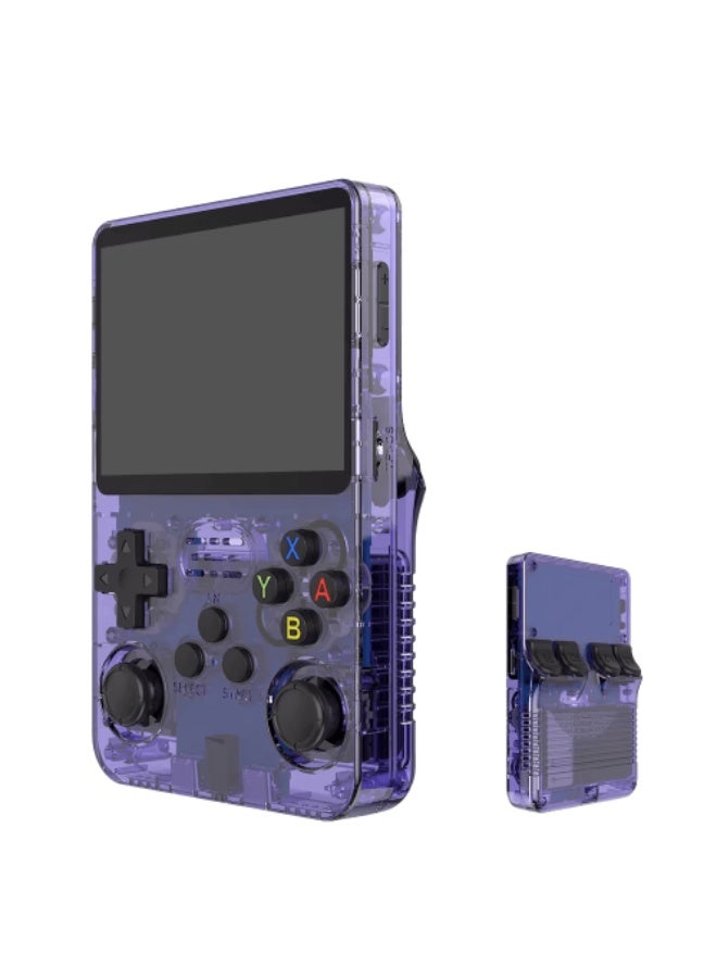 Compare R36S Retro Handheld Game Console, Portable Video Gaming Console with 3.5 Inch IPS Screen, Builtin Classic Games, Rechargeable Mini Game Player for Kids & Adults at KSA Price