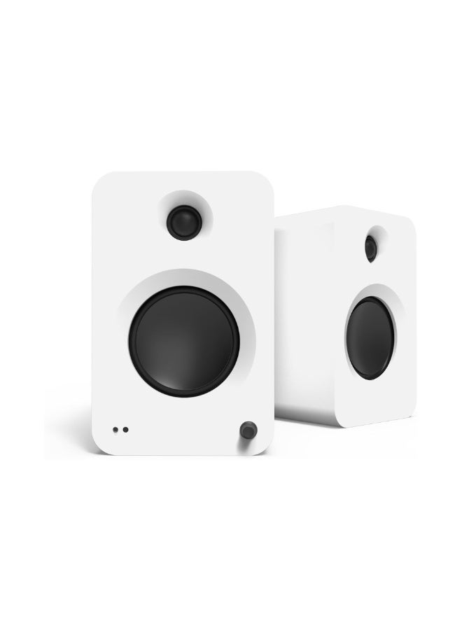 Compare Kanto Audio REN 200W Powered Bookshelf Speakers with HDMI ARC, USBC, and Bluetooth 5.3Matte White, Pair at KSA Price