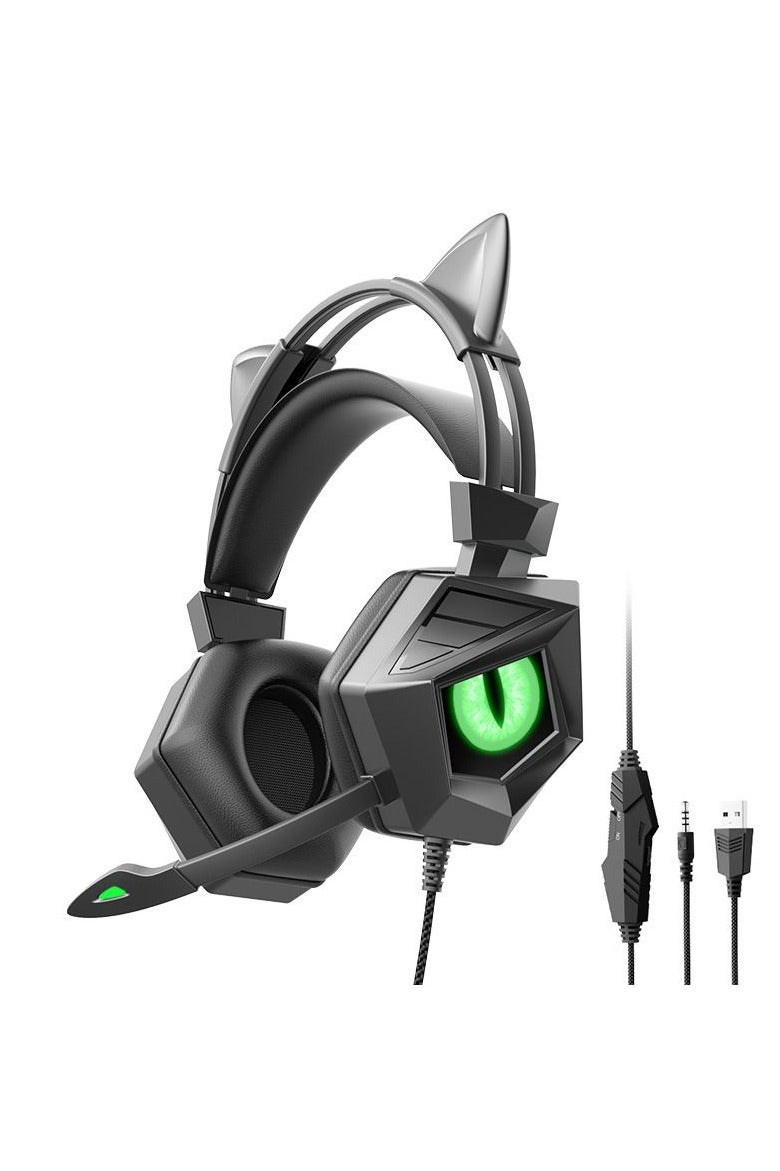 Compare K8 RGB Gaming Headset 7.1 Surround Sound Noise Canceling Mic ,PC , PS43 , Mobile And Xbox at KSA Price