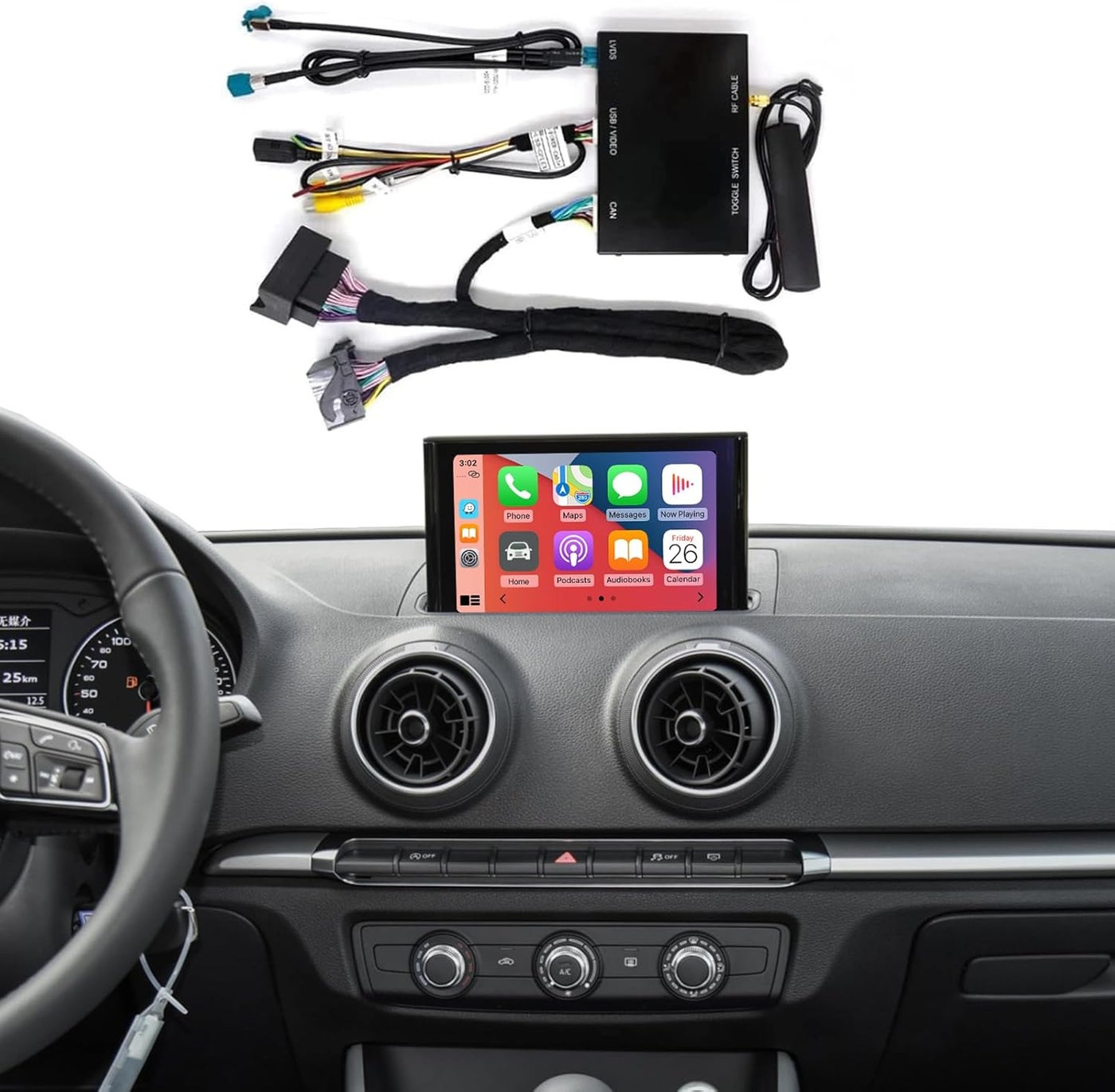 Road Top Wireless Carplay Android Auto Retrofit…