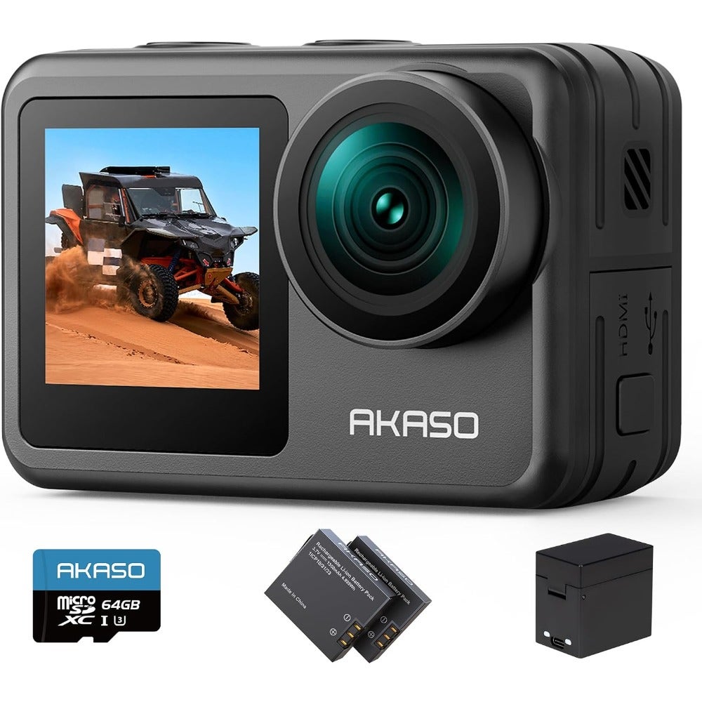 Brave 7 LE 4K30FPS 20MP Action Camera 64GB Micro…