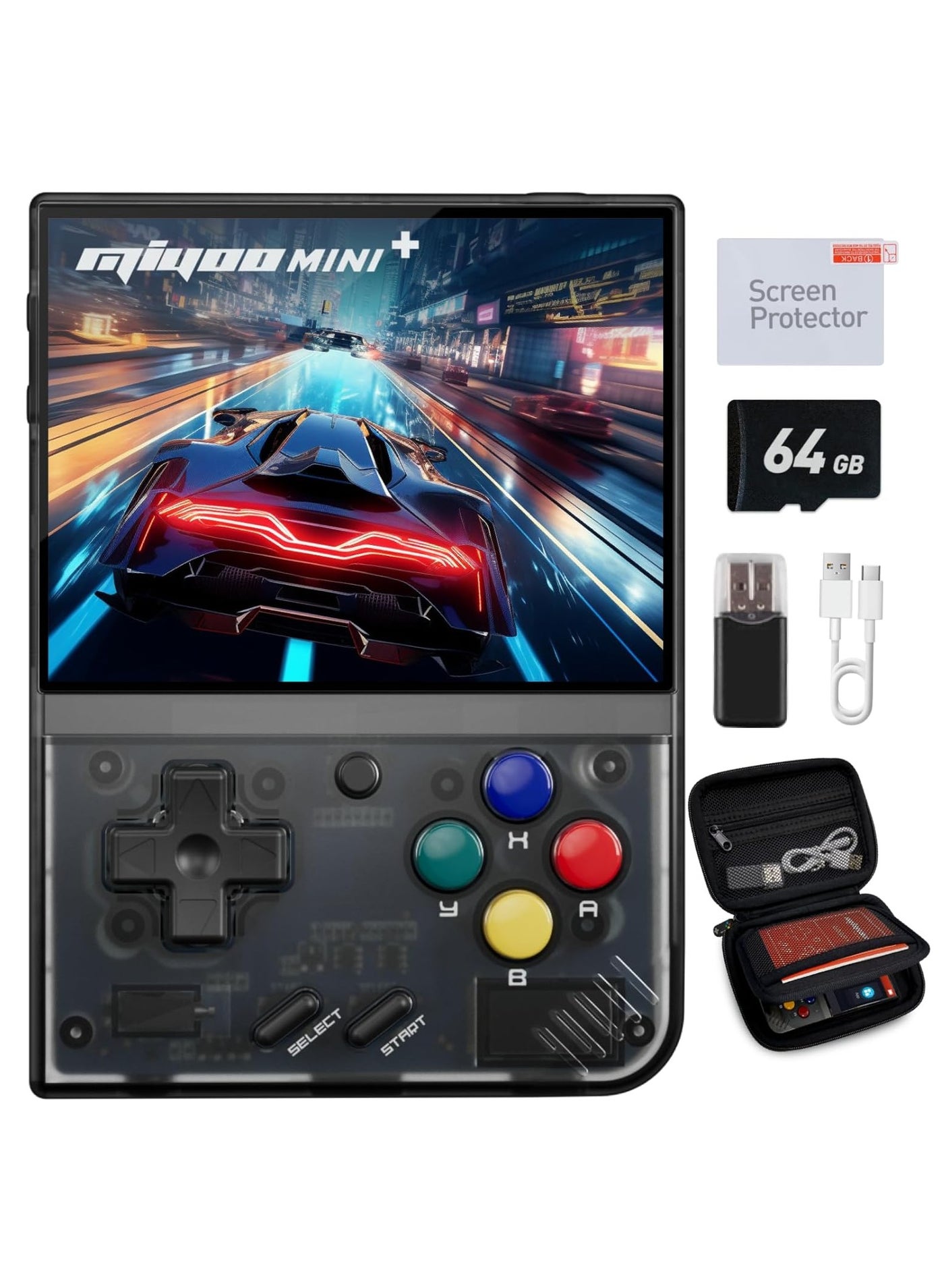 Miyoo Mini Plus Handheld Game Console, with Dedicated…