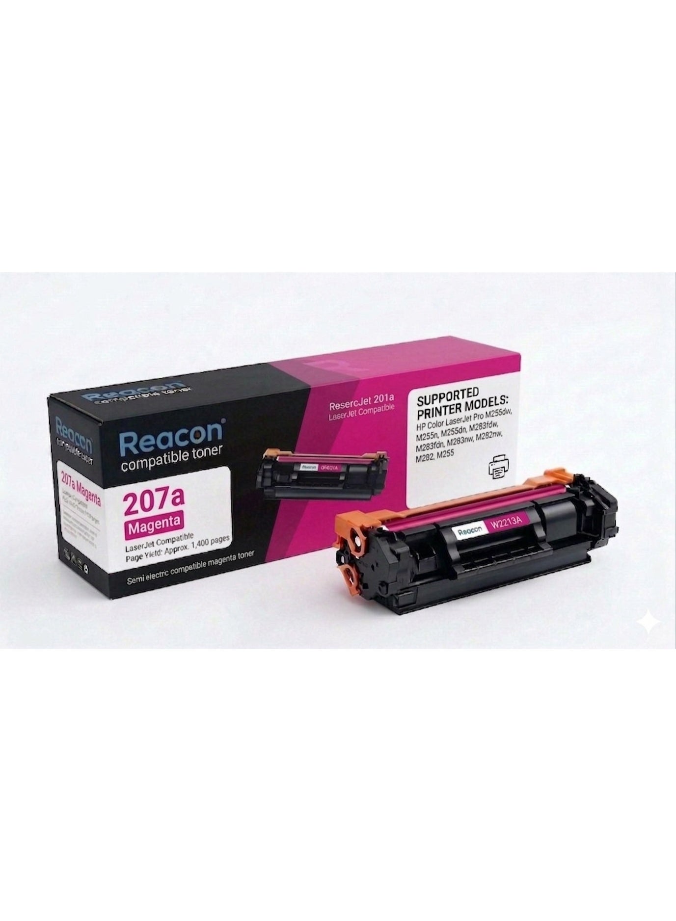 Reacon Compatible 207A / W2213A Magenta Toner Cartridge…