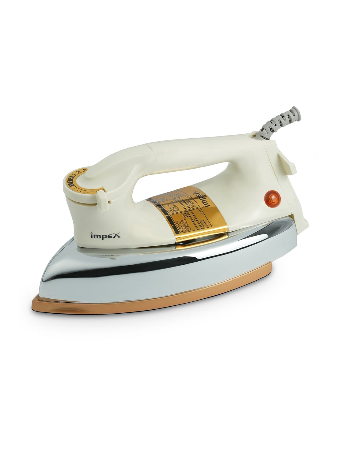 Heavy Duty Dry Iron, 1.5Kg, Ceramic Coated Sole…