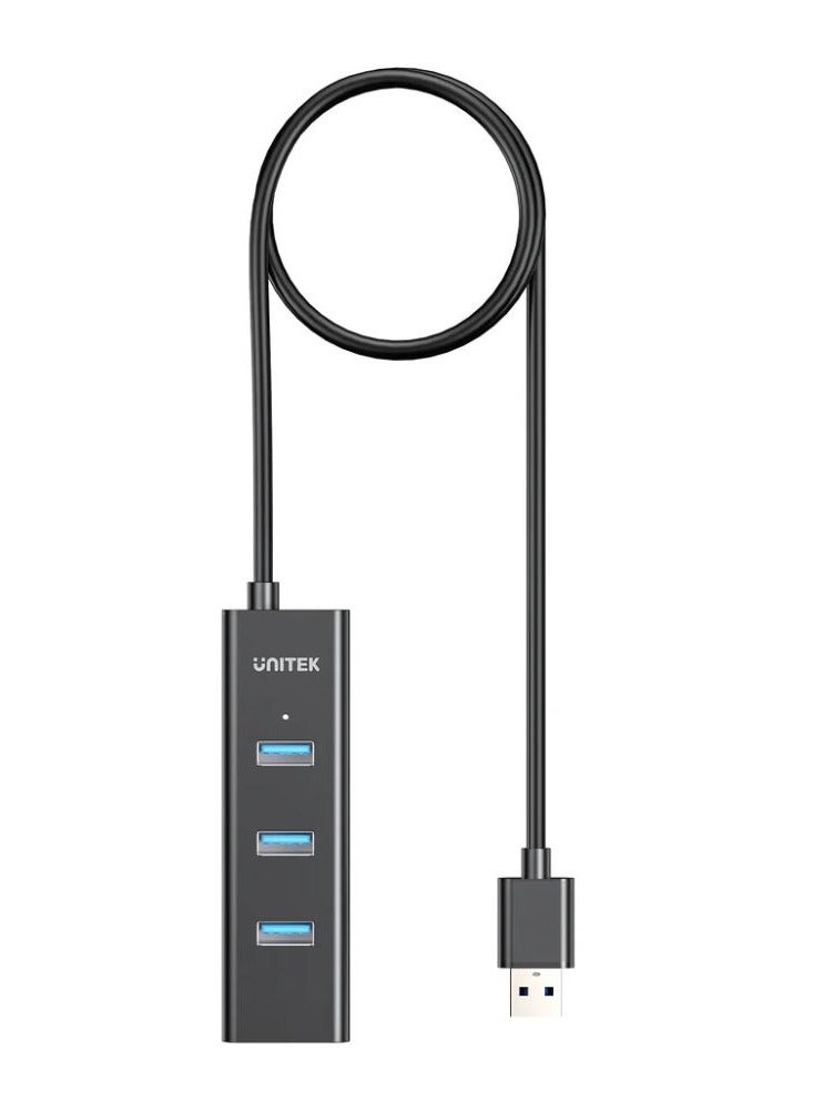Compare UNITEK 4in1 USBA Hub with 5Gbps HighSpeed Data Transfer for Multiple Device Connectivity at KSA Price