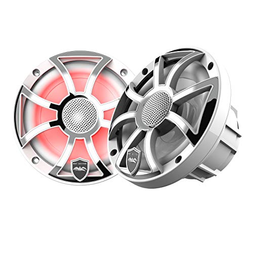 Compare wet sounds | REVO 6XSWSS | High Output Component Style 6.5 Marine Coaxial Speaker with RGB Backlighting and White Stainless Steel Grille at KSA Price