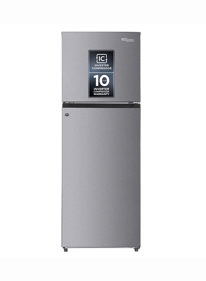 Compare 410L Gross &334L Net Capacity Top Mount Double Door Refrigerator with Dual Inverter Compressor, Total No Frost and LED Lighting SGR415IE Inox at KSA Price
