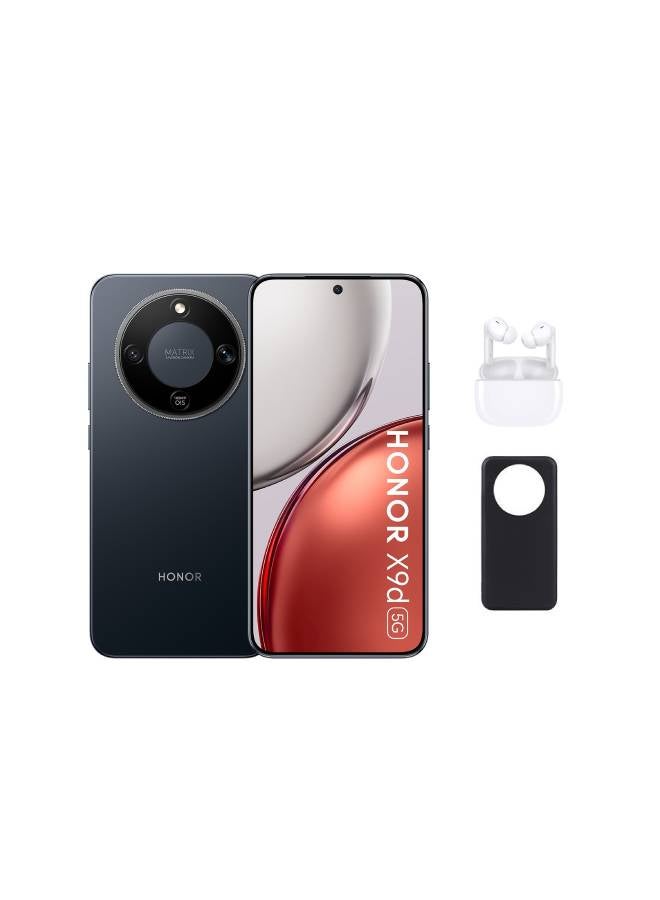 Compare X9D Dual SIM Midnight Black 12GB RAM 256GB 5G With Free Honor X7 Lite Earbuds & Cover Color of gifts may vary at KSA Price