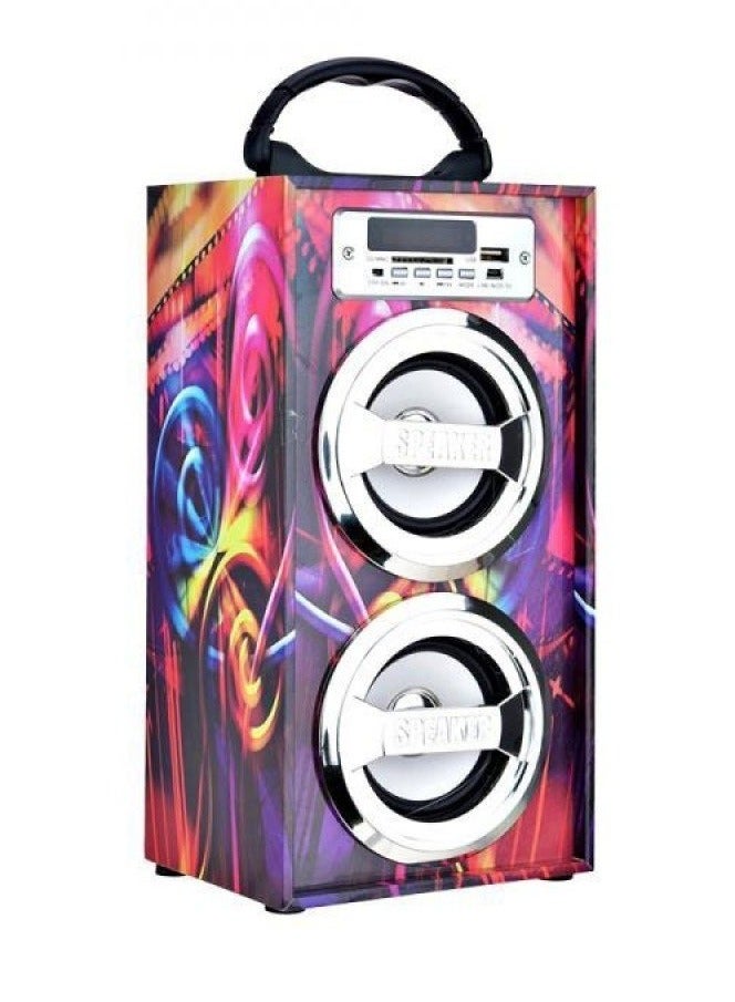 Compare KC55 Portable Bluetooth Speaker – Tall Vertical Design with FM Radio, USB, SD Card & Powerful Sound at KSA Price