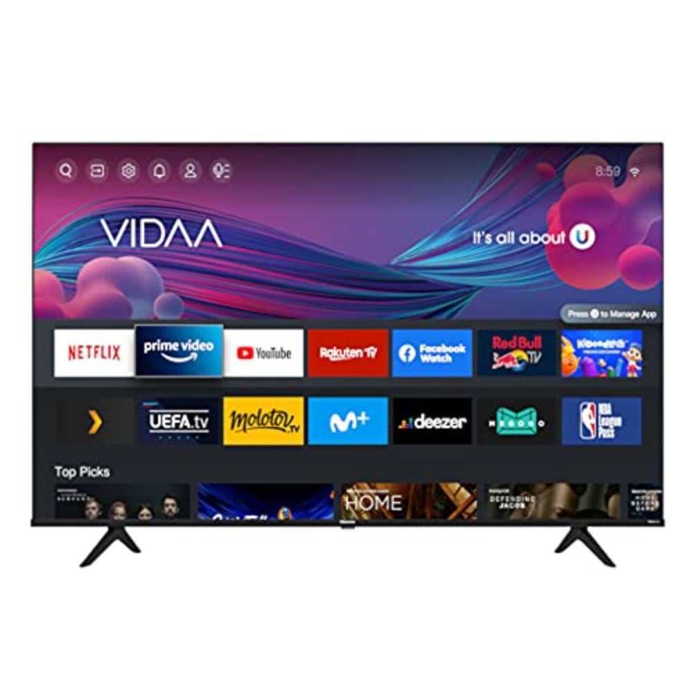 43-inch 4K UHD Smart TV for living room…