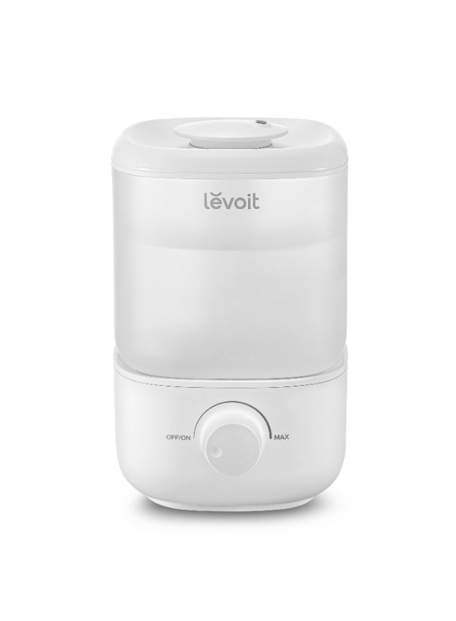Compare LEVOIT Humidifier for Bedroom, UltraQuiet 23dB, Easy to Fill & Clean, Cool Mist Air Humidifier for Home, Baby Nursery & Plants with 360° Rotation Nozzle, Auto Shutoff and Top Fill, Up to 25H Classic 160 white at KSA Price