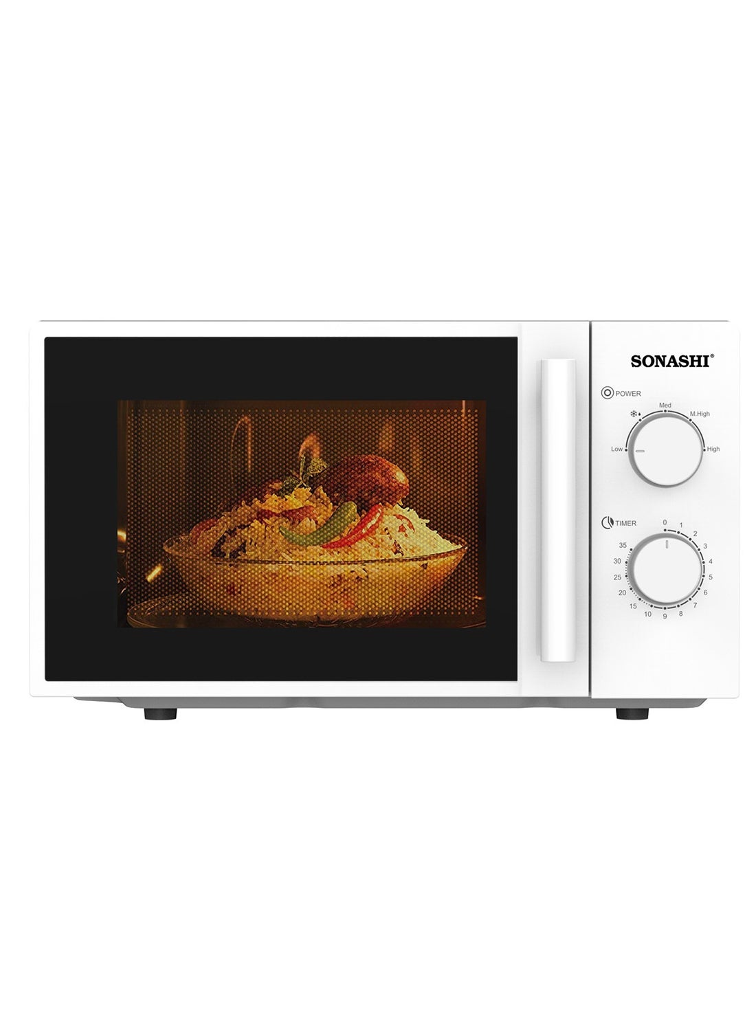 20L Microwave Oven - 245Mm Turntable Glass Tray…