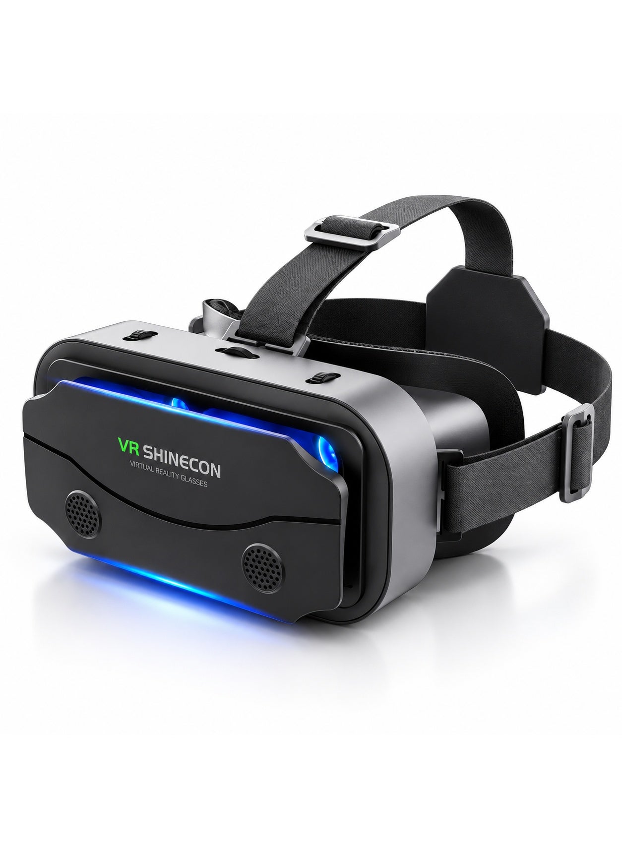 Compare VR Headset for iPhone & Android Phones – Universal Virtual Reality Goggles for 4.7–7.2 Inch Smartphones, 3D VR Glasses with Soft Comfortable Padding, Immersive 360° Virtual Reality Experience for Gaming, Movies & Videos at KSA Price