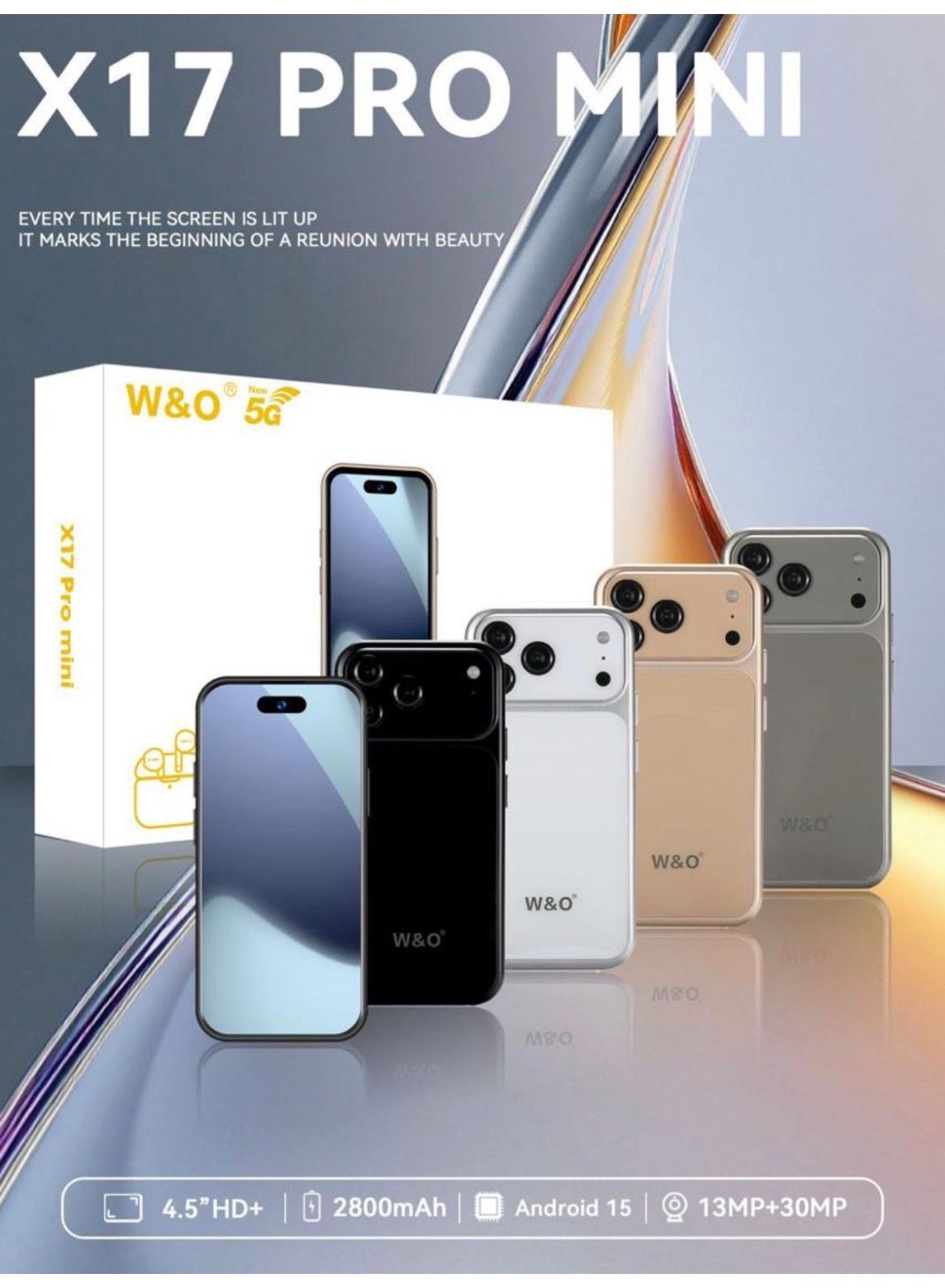 X17 PRO Mini Mobile Phone Android Quad Core…