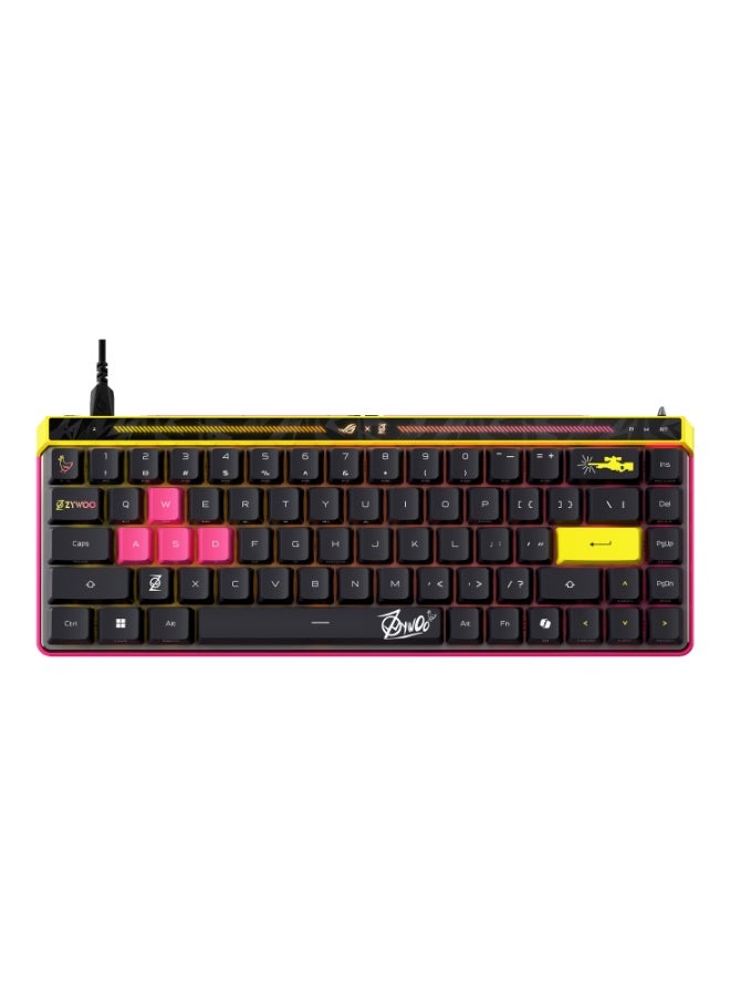 Compare ROG Falchion Ace HFX ZywOo Edition 65% Compact Gaming Keyboard, ROG Magnetic HFX Switches, Adjustable 0.1–4mm Actuation, 8000Hz Polling, PerKey RGB, Dual USBC, Gasket Mount, Rapid Trigger, Aura Sync, Premium Esports Design | 90MP04KEBKUA20 Black at KSA Price