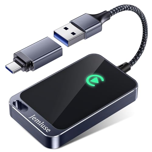 Jemluse Wireless CarPlay Adapter for Apple iPhone…
