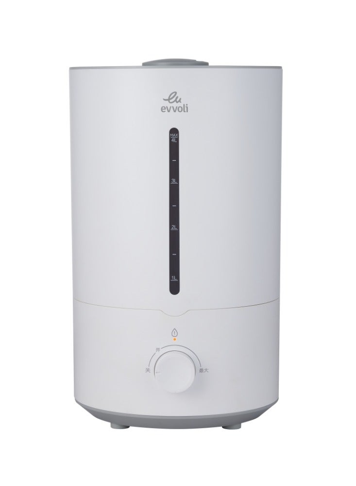 Compare 4 Liters Quiet 360° Mist Humidifier with Auto ShutOff EVHD40W White at KSA Price