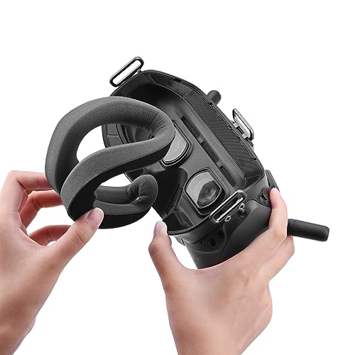 Compare HeiyRC Foam Padding for DJI Goggles V2, Replacement Face Cushion Faceplate Compatible with DJI FPV ComboAvata Accessories  Upgraded version, no light leakage at KSA Price