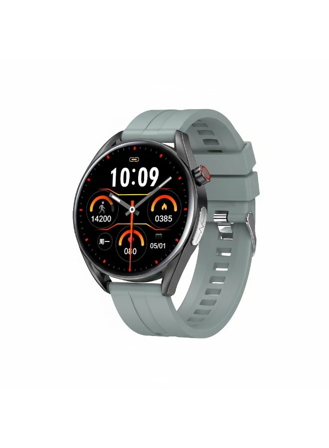 Compare Halley Medical Supplies Medical Grade ECG Smart Watch  1.28 Round HD Touch Screen, IP68 Waterproof Fitness Tracker with Heart Rate, Blood Oxygen SpO2 & HRV Monitor, Health Watch for Android iOS at KSA Price