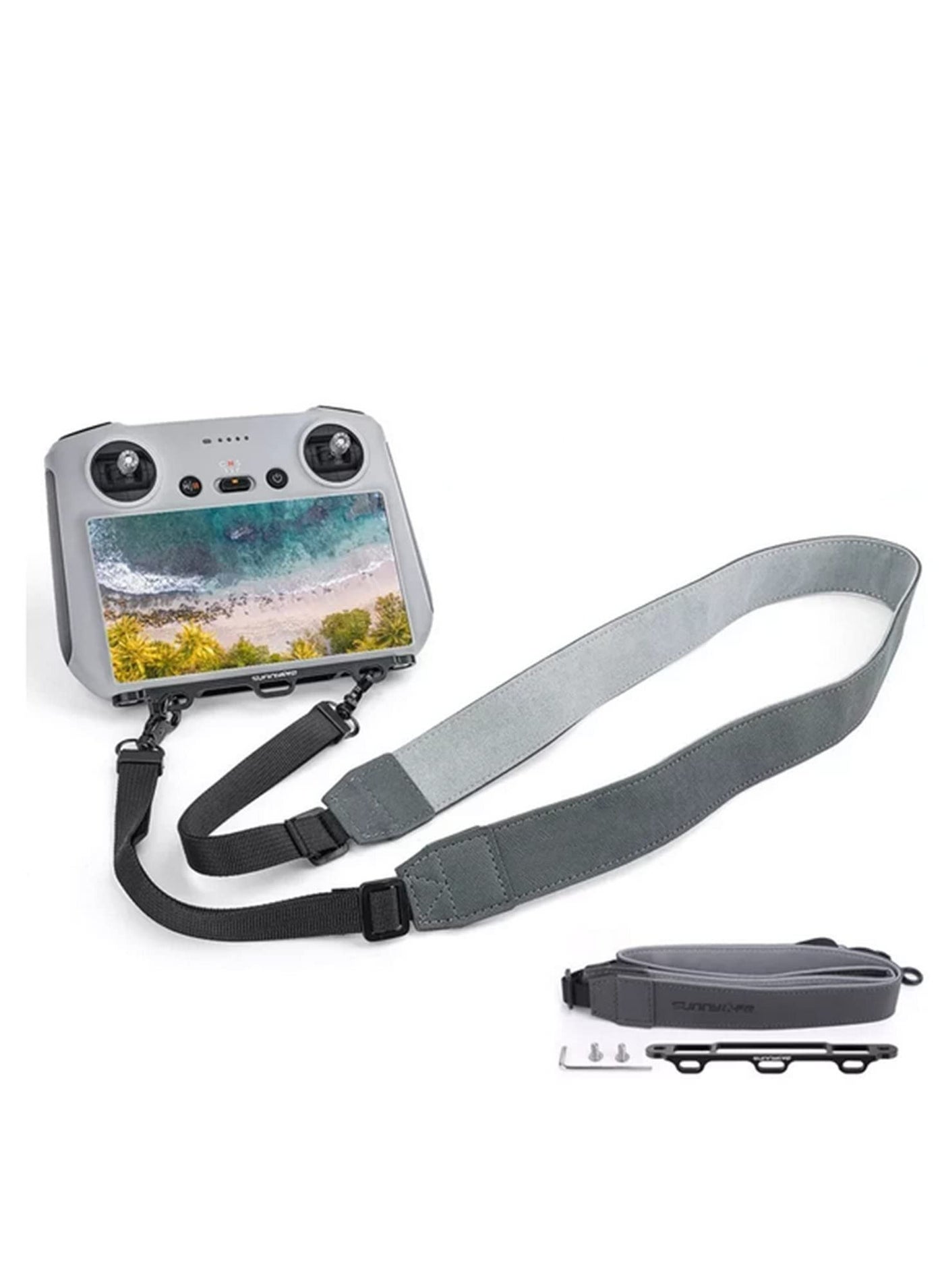 For Mini 3 PRO Lanyard Neck Strap PU Leather…