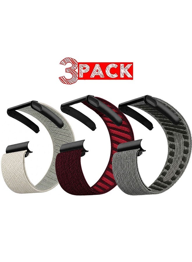 3 PACK Whoop 5.0 MG Nylon Band, Adjustable…