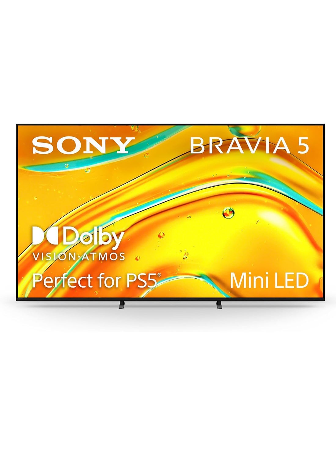 Compare Sony BRAVIA 5 – 75″ Mini‑LED 4K Smart Google TV 2025 Model with XR Processor, Dolby VisionAtmos, 120 Hz Refresh, PS5 Features K75XR50 black at KSA Price