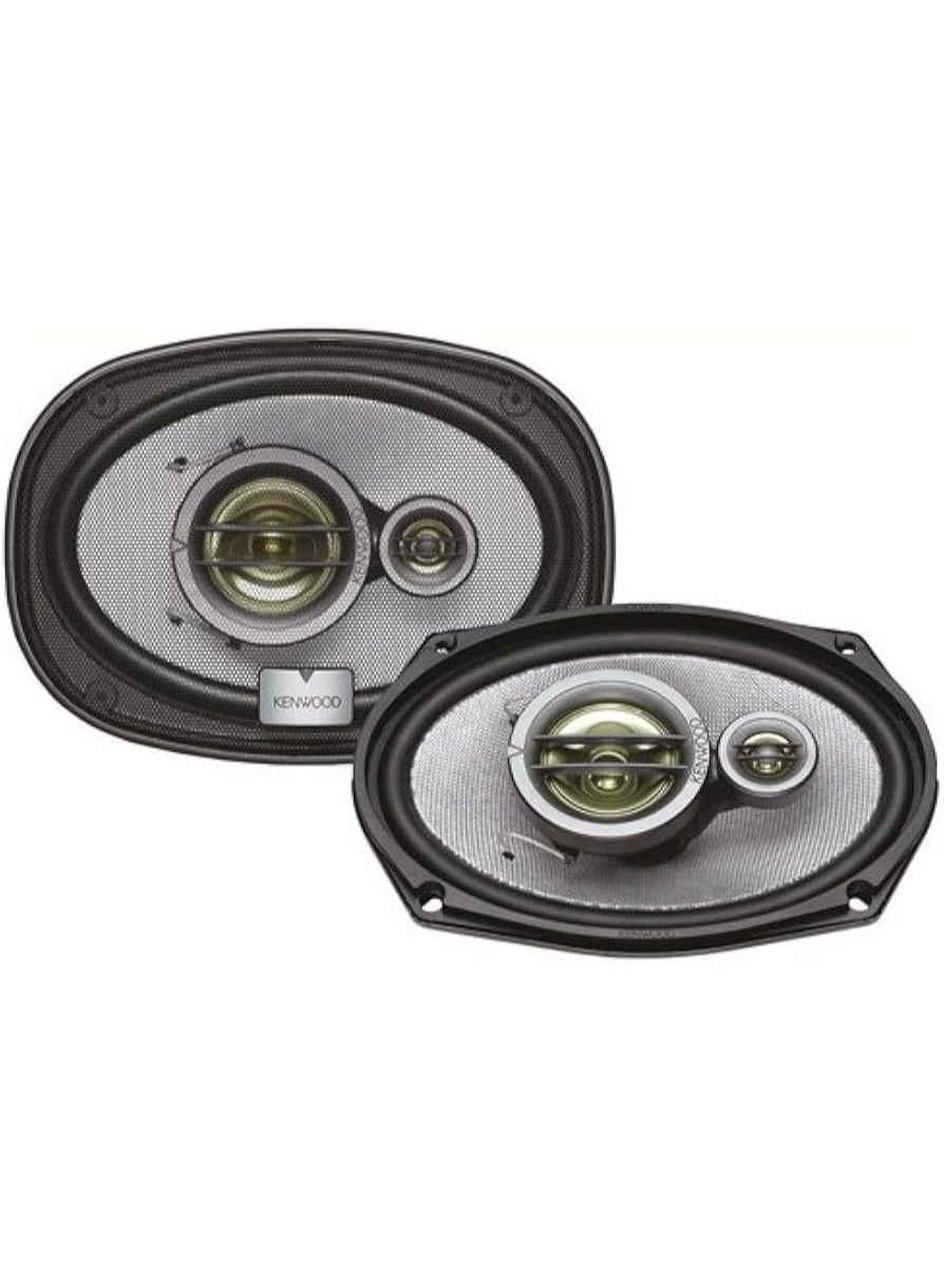 Compare Kenwood KFCHQ718 7x10 Inch 3Way Car Speakers – 320W Peak  80W RMS, FullRange Audio, HighPerformance Black Speaker Pair at KSA Price