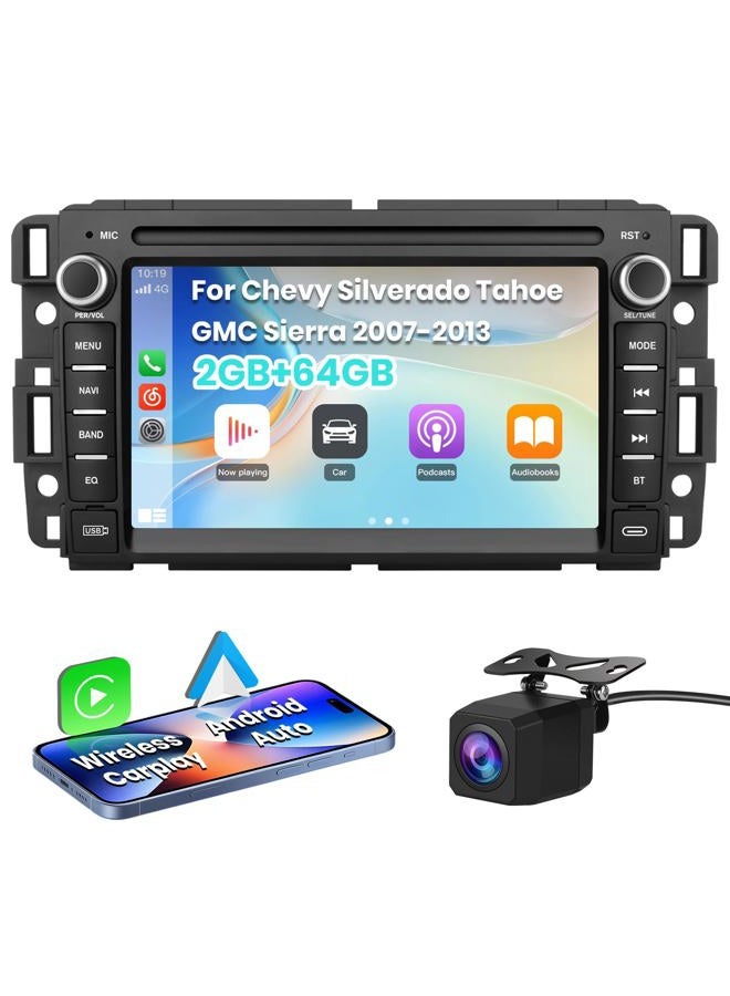 Compare Android 13 Car Stereo for Chevy Silverado GMC Sierra Yukon 20072013 with Touch Screen, GPS Navigation, CarPlay & Android Auto, Multimedia Video Player and Backup Camera at KSA Price
