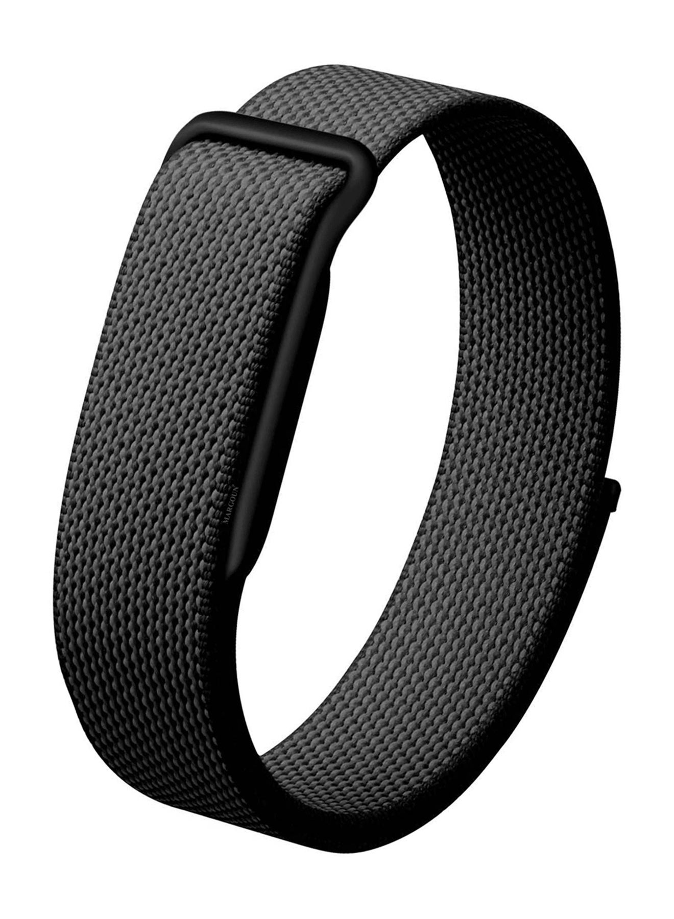 Compare Woven Nylon Sport Loop Band for Fitbit Air – Breathable Elastic Replacement Strap with Secure HookandLoop Fastener – Comfortable Lightweight Wristband   Black black at KSA Price