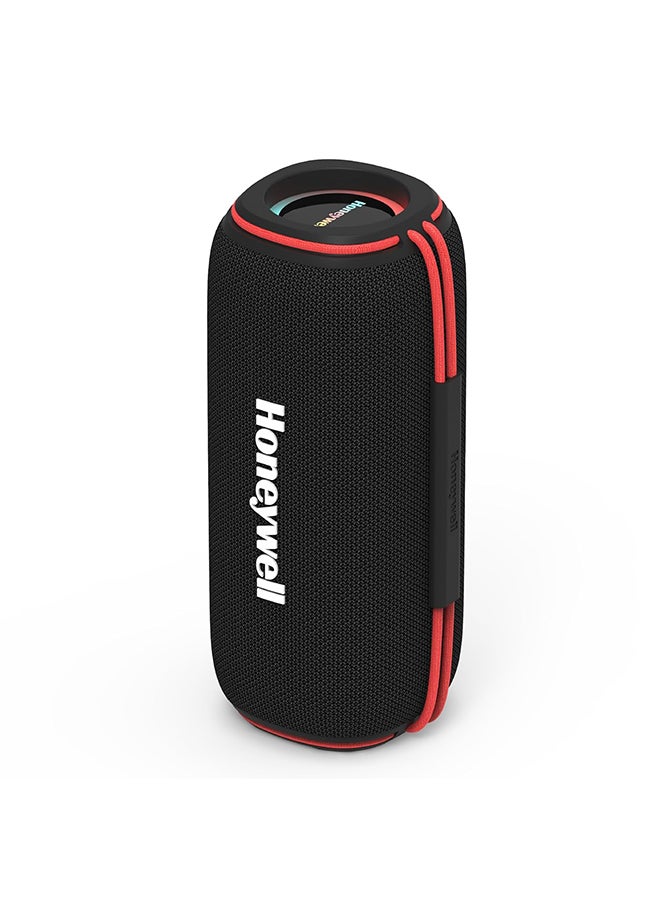 Compare Trueno U500 60W 5.3 Bluetooth Speaker, Deep Bass Radiators, 18H Playtime, IPX 6, TWS Feature, RGB Lights, SD Card, AUX, USB TypeC Port, BuiltIn Mic & 2*93mm Drivers Black at KSA Price