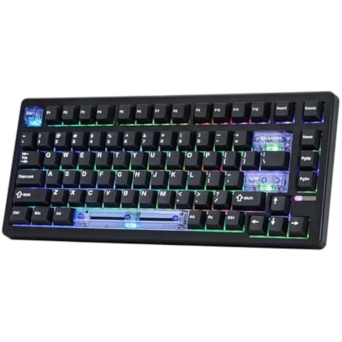 Compare HE80 HALL EFFECT GAMING KEYBOARD, 8K POLLING & 32K SCAN, CREAMY GASKET, DKS, SOCD, HOTSWAPPABLE, RGB BACKLIT, WIRED GAMING KEYBOARD FOR PC & MAC BLACK at KSA Price