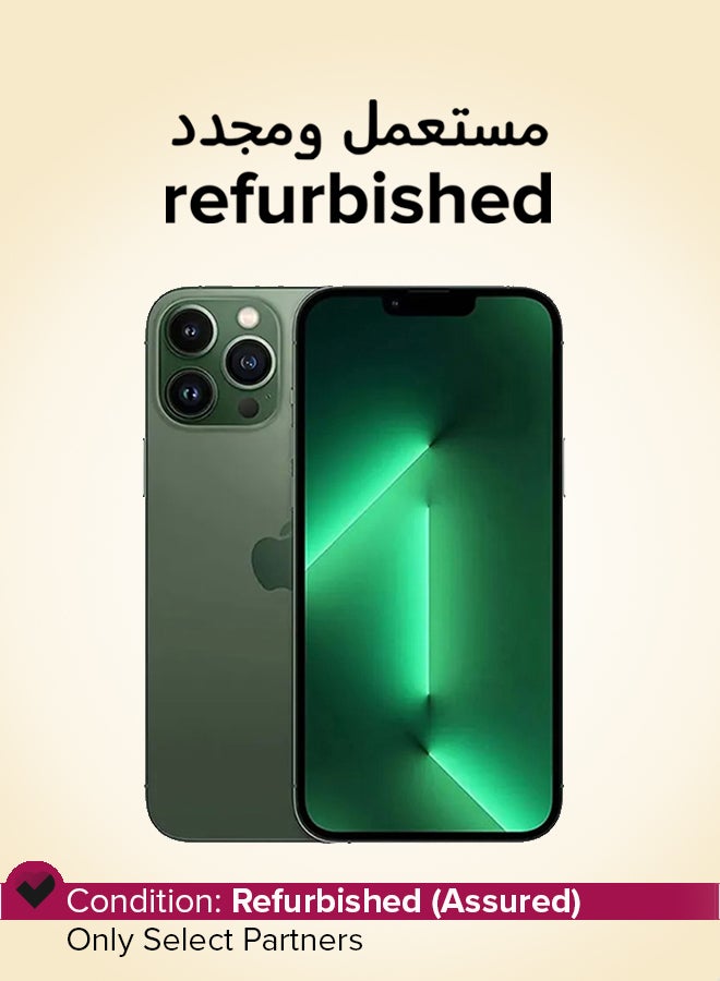 Compare Refurbished  iPhone 13 Pro Max 256GB Alpine Green 5G With Facetime  International Version at KSA Price