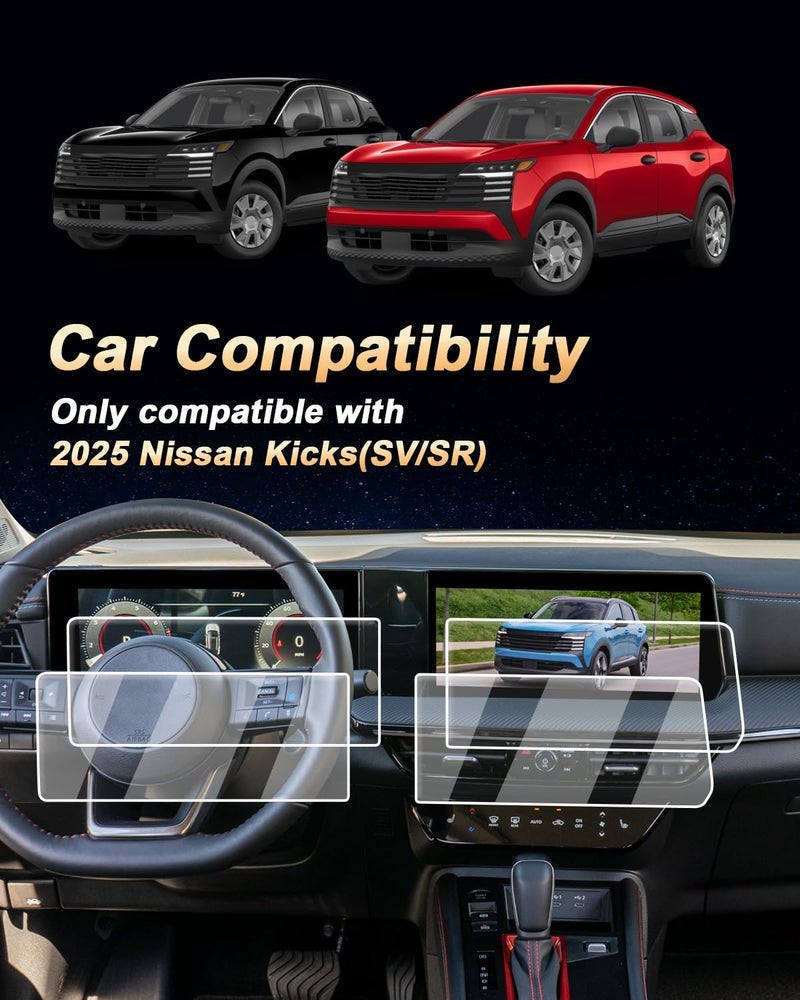 ECOZEN 2025 Nissan Kicks Screen Protector - For…
