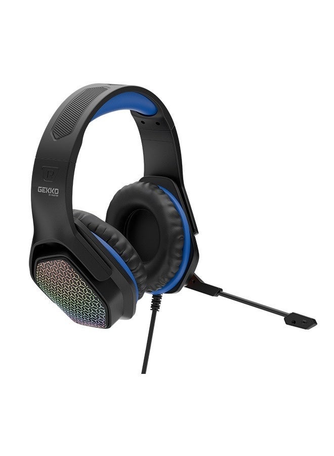 BG500 Gekko Gaming Headphones with LED RGB, Ultra-Clear…