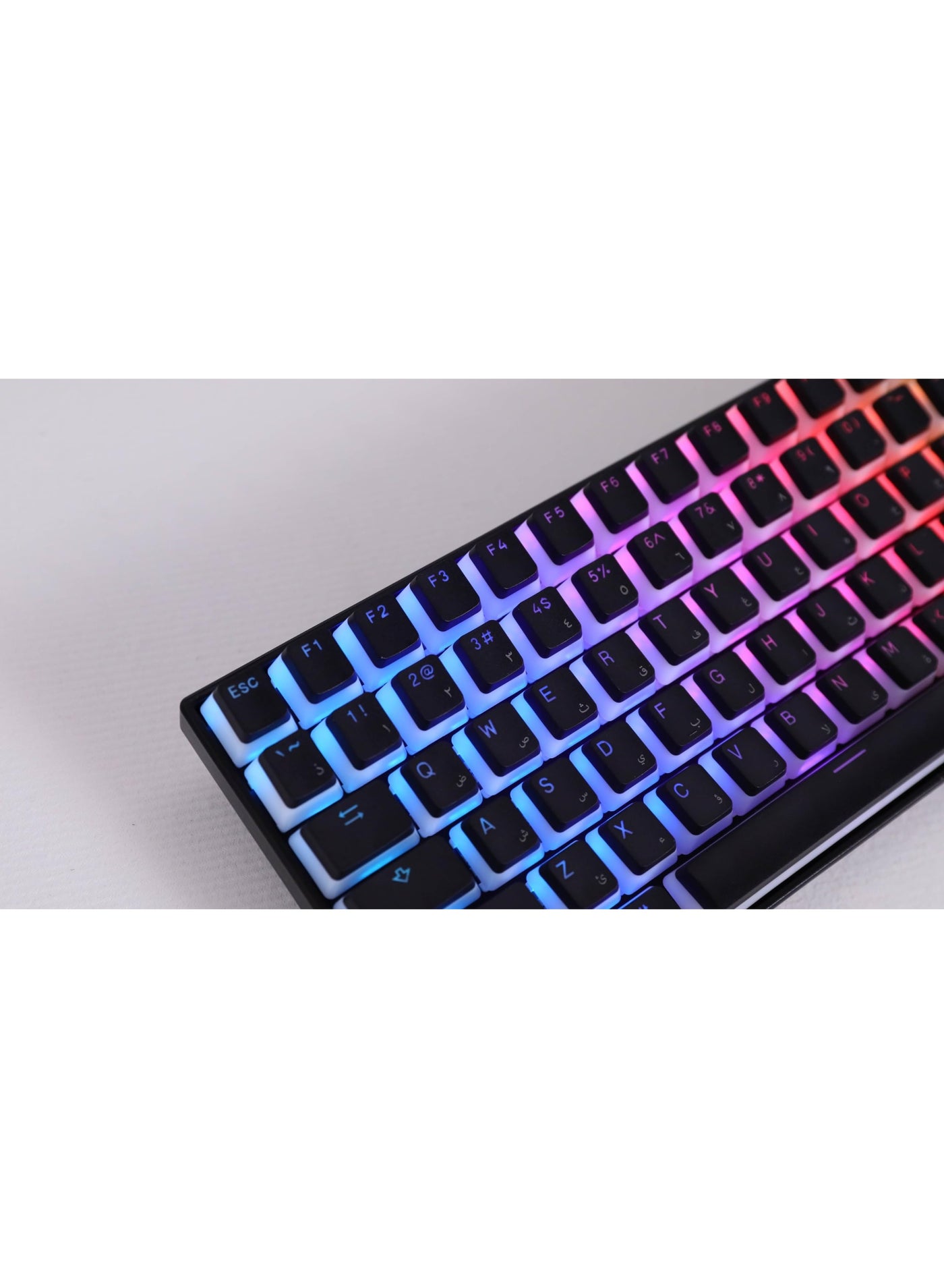 Compare Arabic Alphabet Keycaps, Pudding Keycaps, 104 Keys Pbt Keycaps Black Keycaps for Arabic Style Keycaps Custom Gaming Keycaps at KSA Price