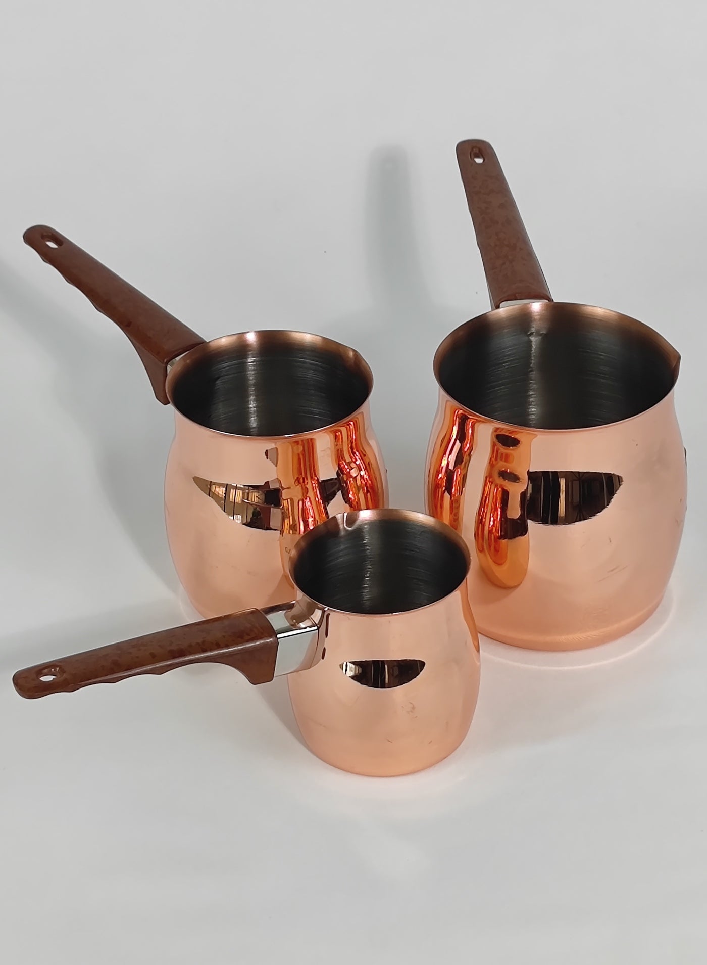 Set of 3 Stainless Steel Classic Turkish…
