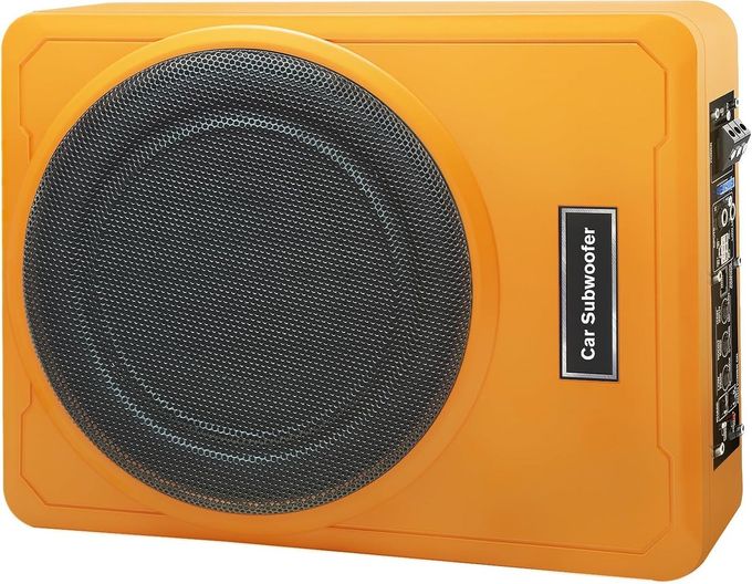 10 Inch 1200W Orange Car Subwoofer,Slim Under…