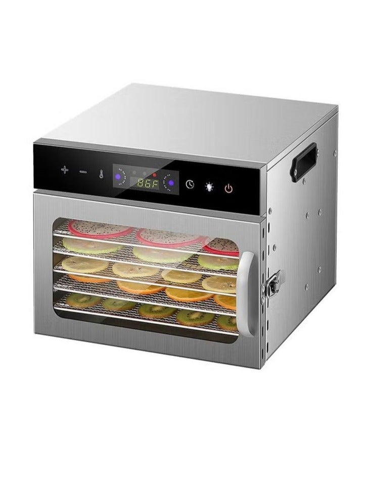 Compare 6 Layer Home Professional Fruit Food Dryer, Stainless Steel Food Fruit Vegetable Pet Meat Air Dryer, Electric Dehydrator at KSA Price
