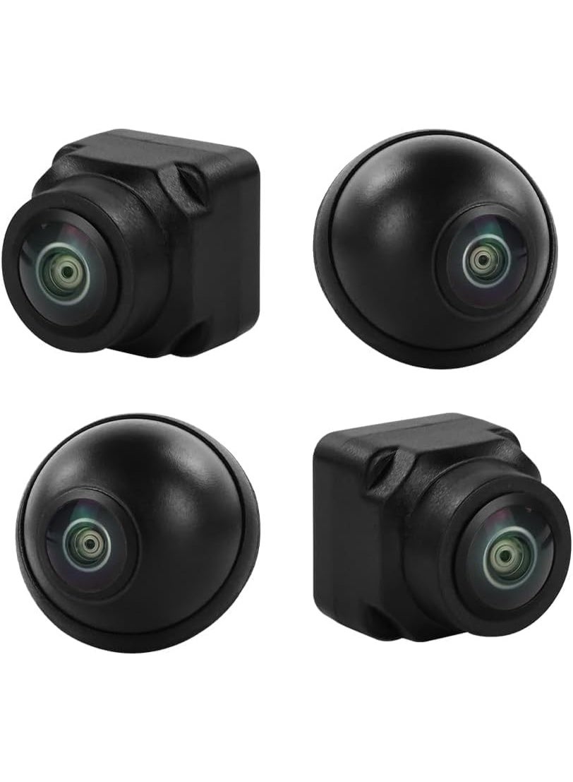 Compare 360Degree Car Backup Camera, Black WideAngle Lens, Universal Mount, Waterproof Night Vision Security Camera System at KSA Price