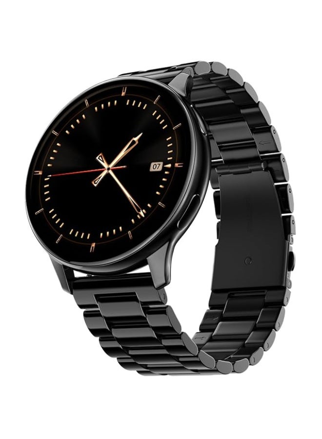 Compare Noise Vortex Plus 1.46” AMOLED Display, AoD BT Calling, Sleek Metal Finish, 7 Days Battery Life, All New OS and with 100+ Watch Faces & Health Suite Metal Black at KSA Price