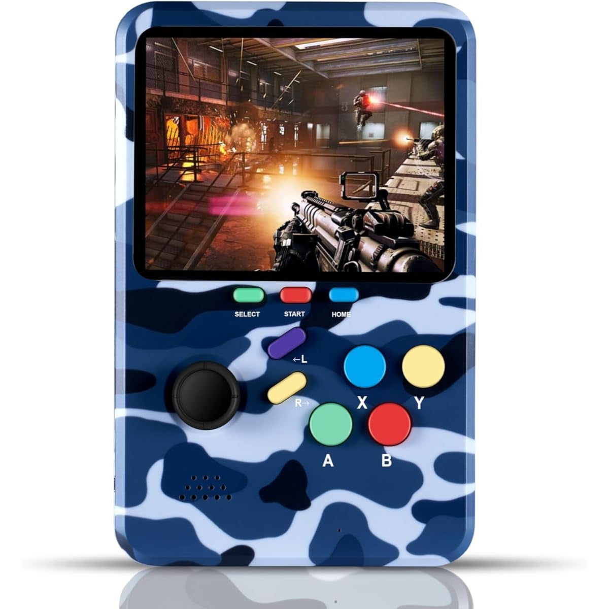 Compare Handheld Gaming Console, 10 Classic Emulators, 10,000+ Preloaded Retro Games, 64GB TF Card, 3.0 HD Screen, Ergonomic 360° Rocker, Rechargeable Battery, Portable & Fun for Kids, Teens, Adults at KSA Price