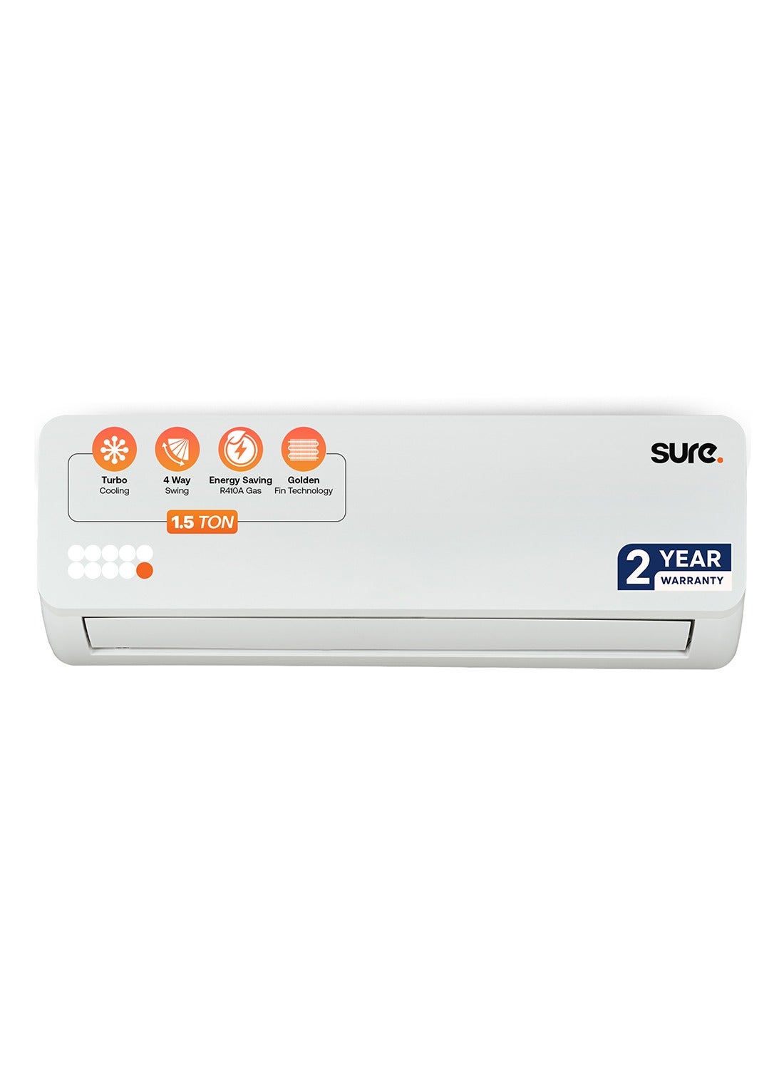Sure 1.5 Ton Split Air Conditioner, 18000…