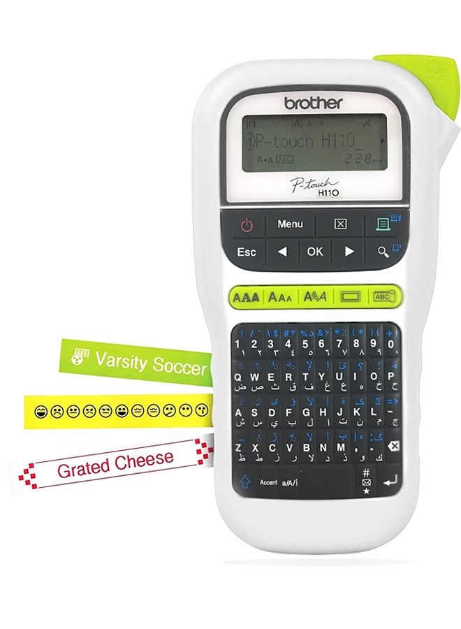 PT-H110 P-Touch Portable Label Maker Handheld Labelling…
