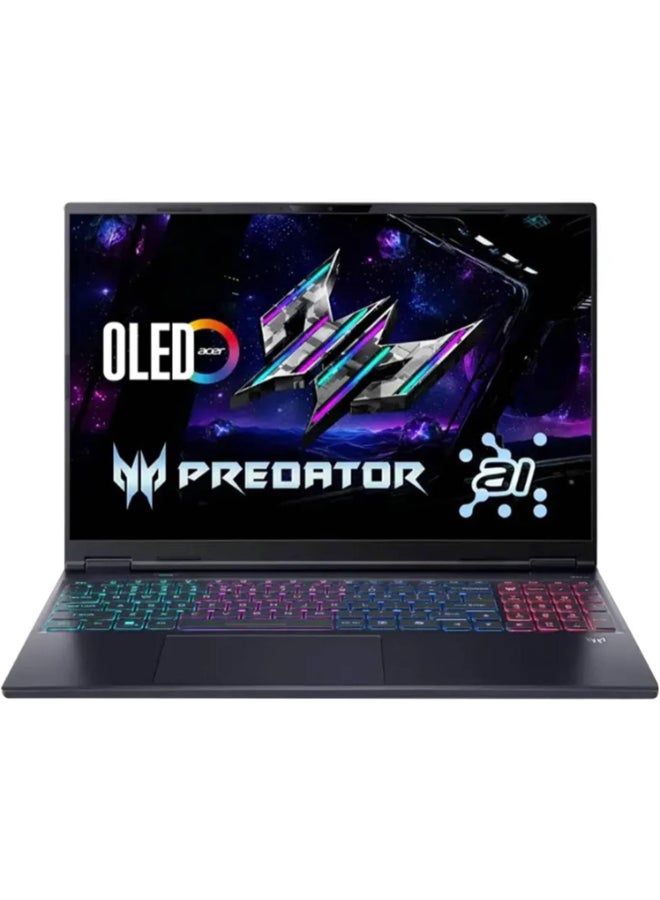 Compare Predator Helios Neo 16S AI Gaming Laptop, 16 WQXGA OLED 240Hz Display, Core Ultra 9 275HX, 16GB RAM, 1TB SSD, RTX 5060 8GB GPU, English Keyboard, Windows 11 Home English Black at KSA Price