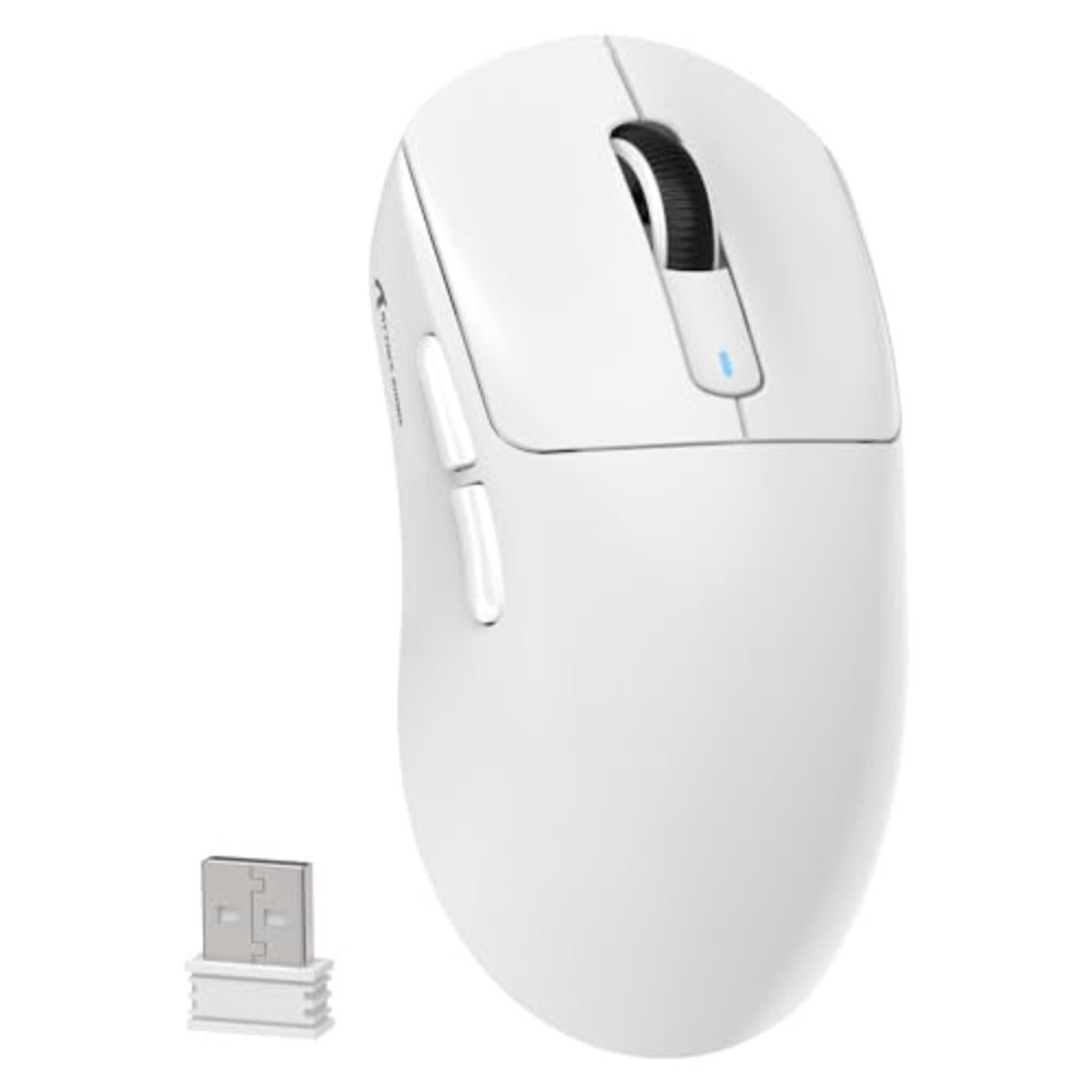 Compare Attack Shark X3 Wireless Gaming, 49g Ultralight, PixArt PAW3395 26000 DPI, Bluetooth2.4GhzWi TriMode, 200Hrs Rechargeable Battery, Kailh GM8.0 Switch for PCMACWin at KSA Price