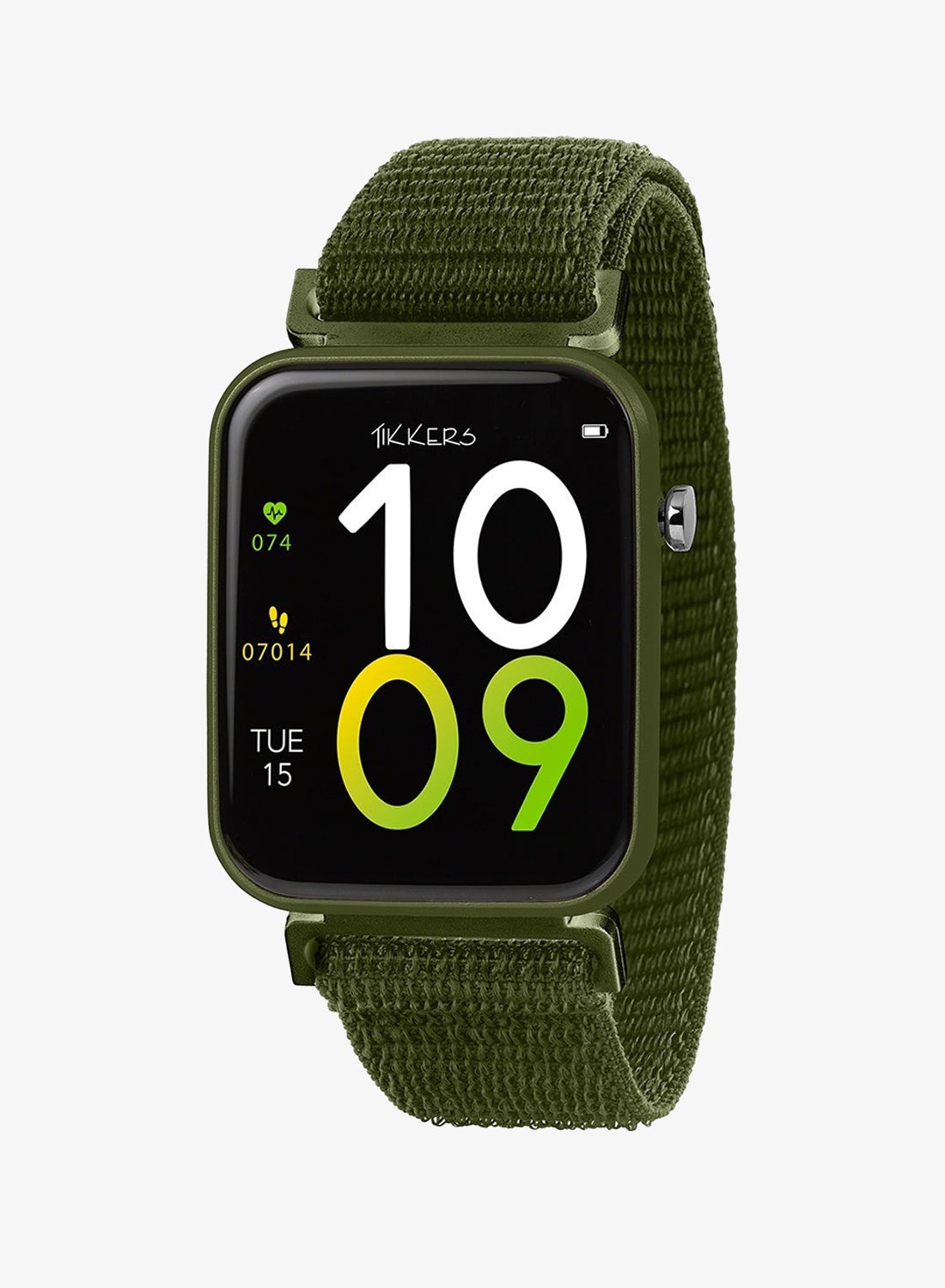 Series 13 Kids Smart Watch, Green Hook-and-Loop…