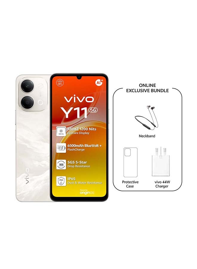 Y11 AI 5G Platinum 4GB RAM 64GB With…