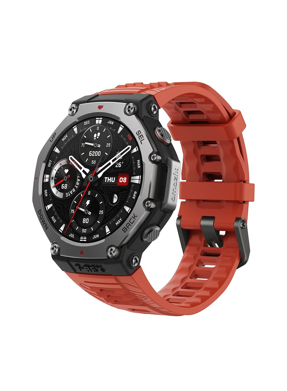 Compare TRex 3 Premium Outdoor Gps Smartwatch Lava Orange at KSA Price