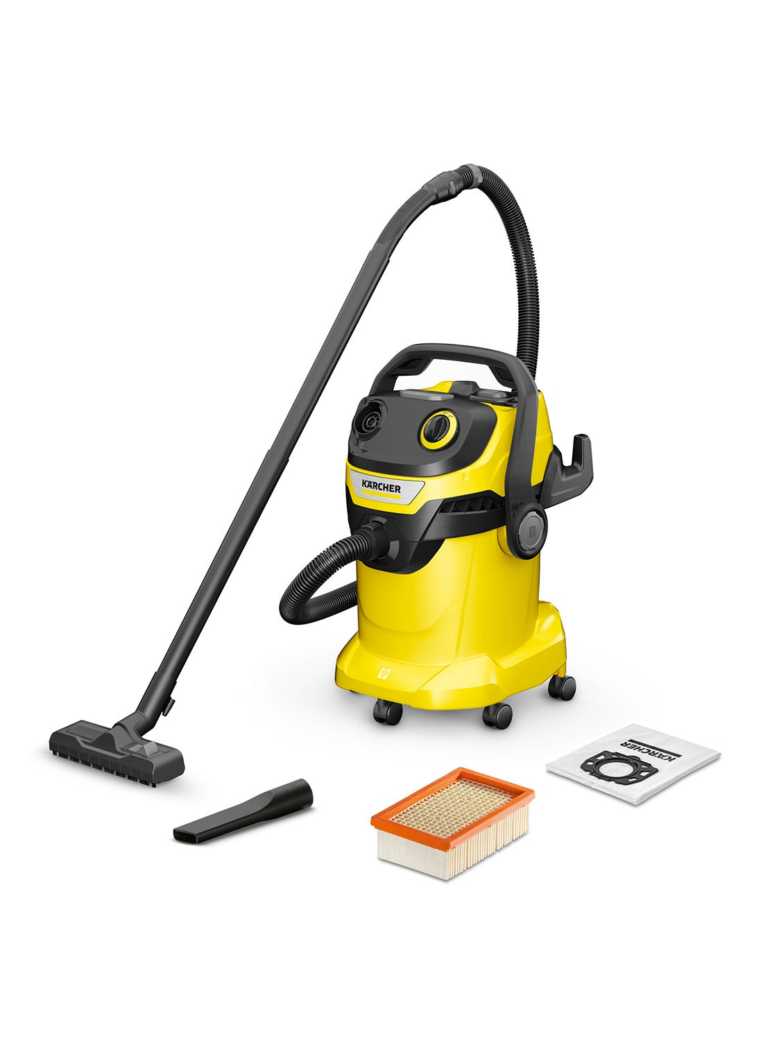 Compare WD 5 V Wet & Dry MultiPurpose Vacuum Cleaner, 25L, 1100W, Blower Function 25 L 1100 W 16283020.0 Yellow at KSA Price